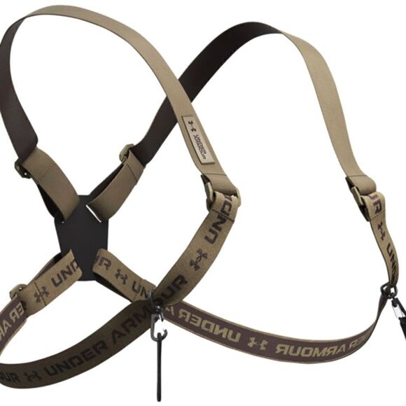 Under Armour UA Binocular Harness Brown Green Black Adjustable Military Tactical - Picture 5 of 12